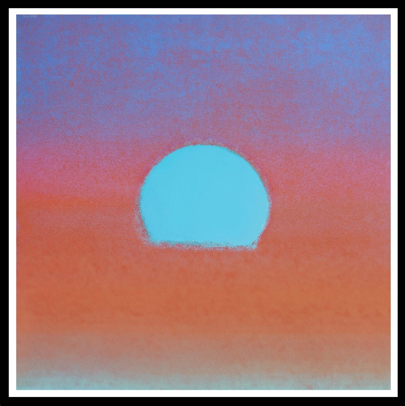 Full sized Andy Warhol "SUNSET"#33- Screenprint - Unsigned. Pop Art- Top Quality- Ships Flat- Great Colors & Best Price.